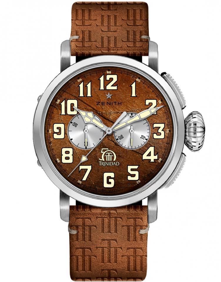 （PILOT TYPE 20 CHRONOGRAPH TRINIDAD-白金款）